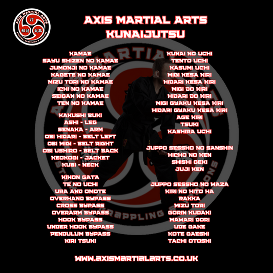 Axis Kunaijutsu Instructor Course