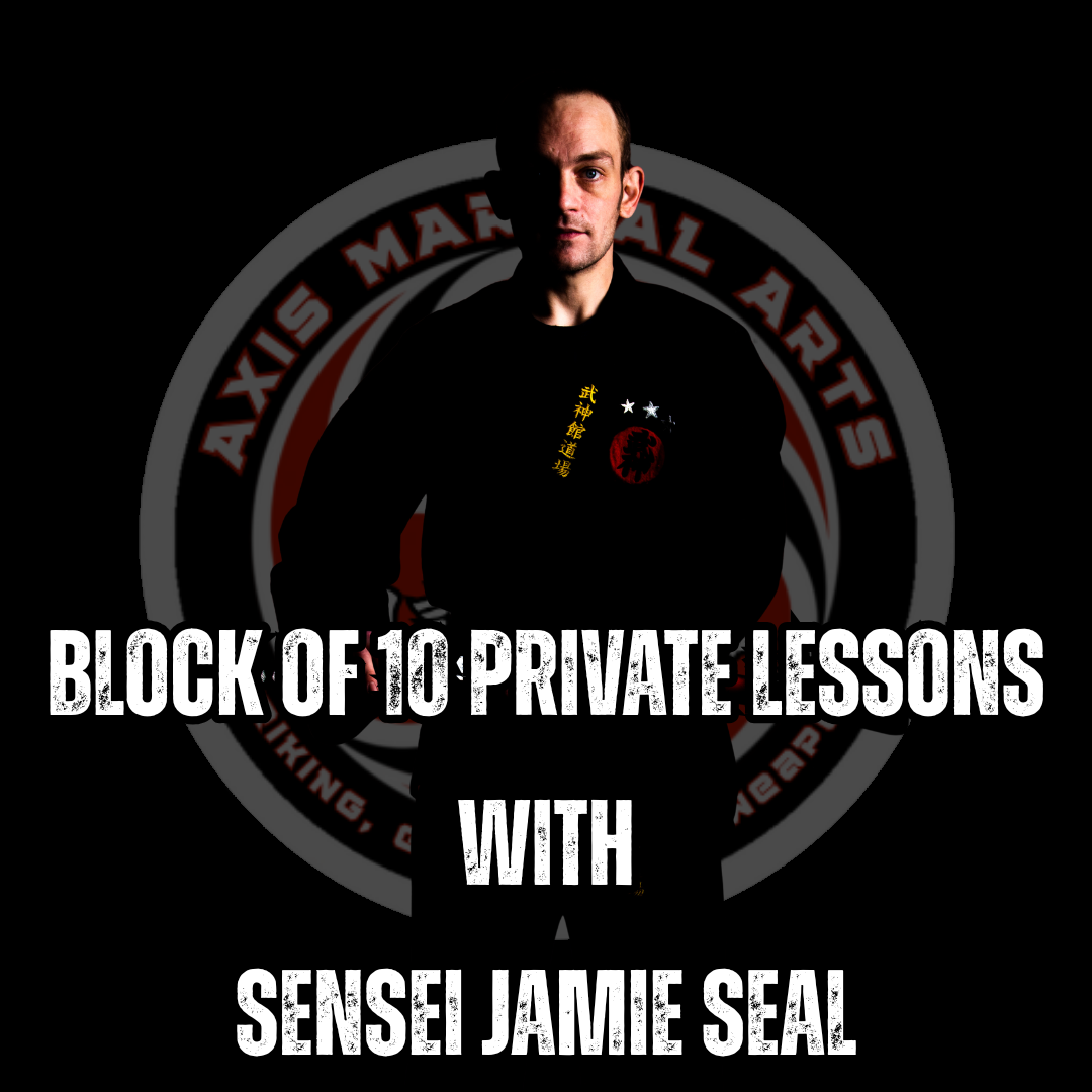 Block Of Ten Private Lessons With Sensei Jamie Seal