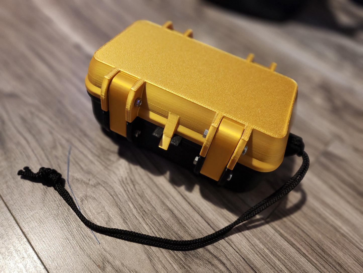 Storage Box With Lanyard