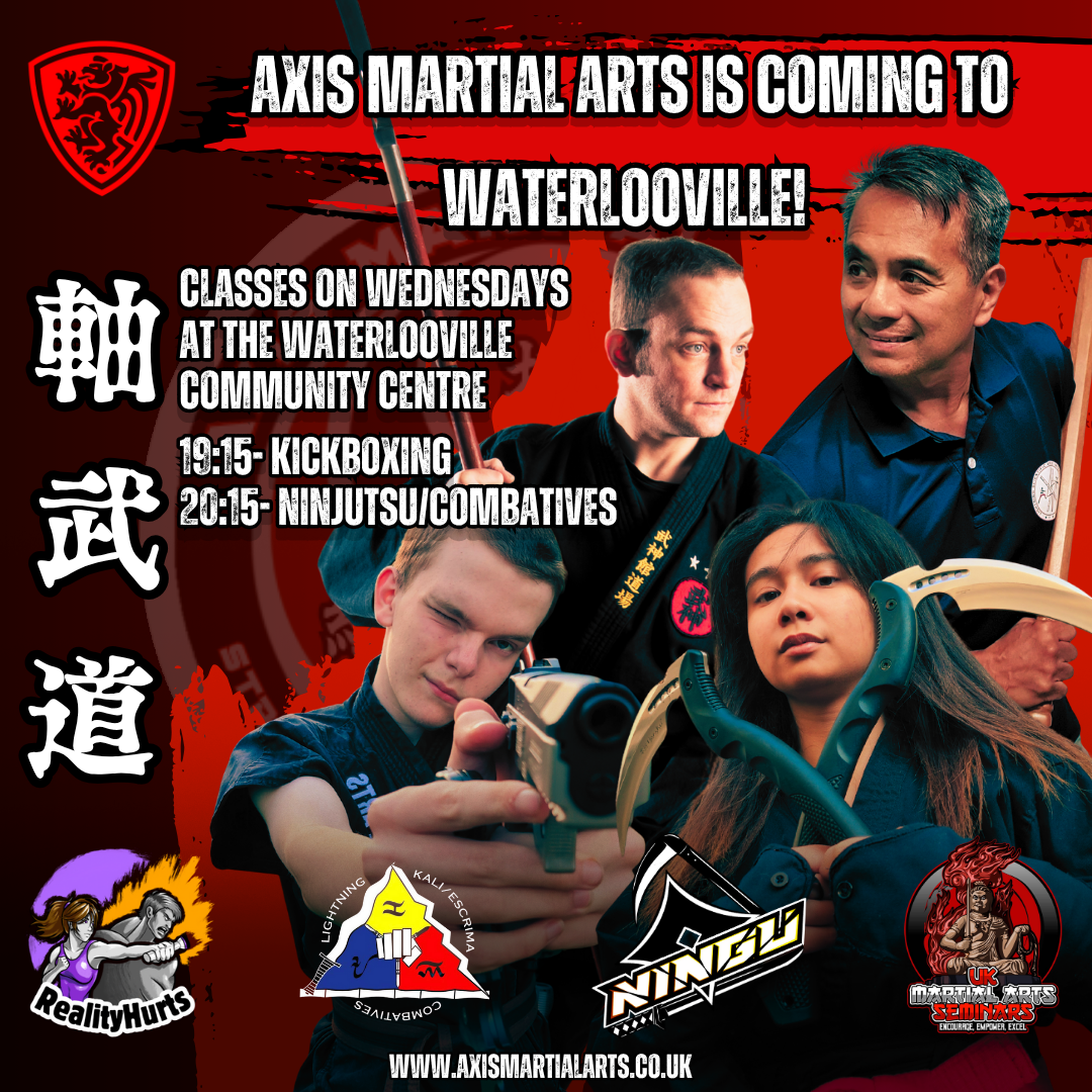 🥋 Axis Martial Arts Launch Night in Waterlooville – Real Martial Arts for the Real World 🥋