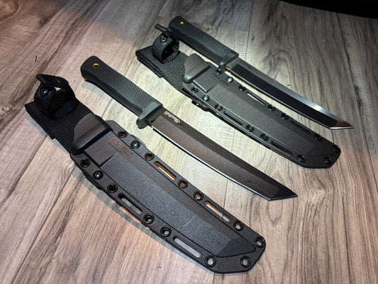 Exploring the Origins and Evolution of the Tanto: Cold Steel Recon Tanto in SK-5 and San Mai