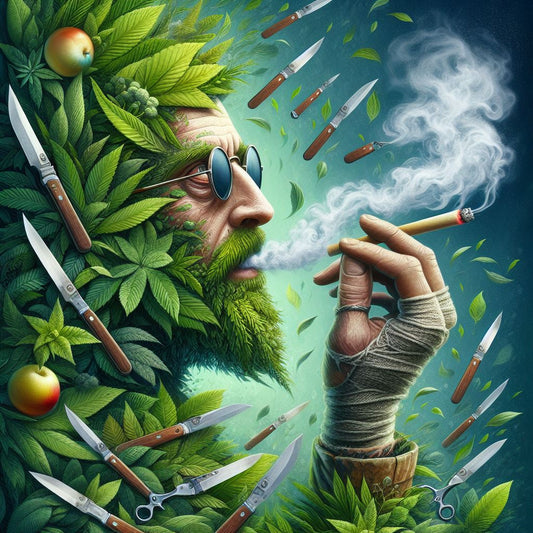 Unconventional Training: Marijuana and the Art of Knife Throwing