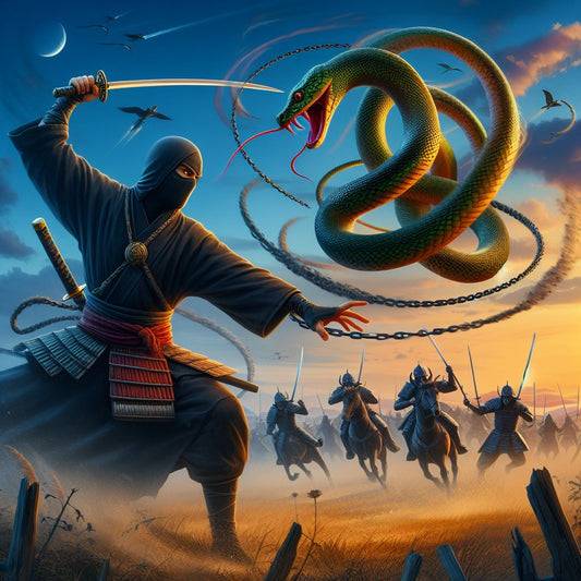 Unveiling the Hebi Kusarigama: Origins and Applications in Ninjutsu